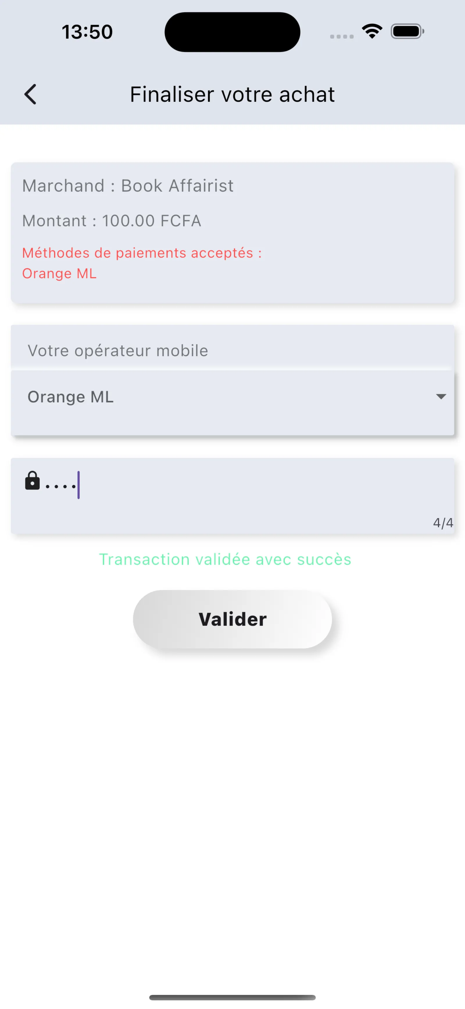 Application mobile Jɛmɛnipay